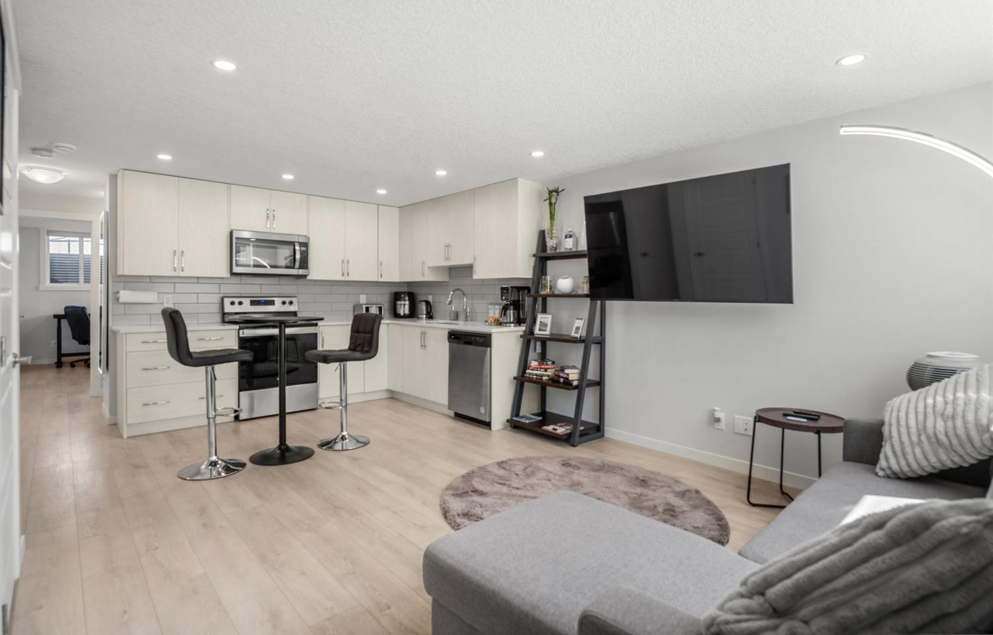 Appartement Cozy Rockland Park Unit+Parking à Calgary Extérieur photo